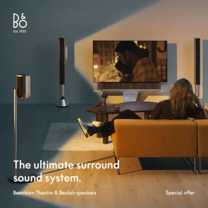 Surround Sound Beovision Theatre 65" + Beolab 28 με δώρο τα ηχεία Beolab 8